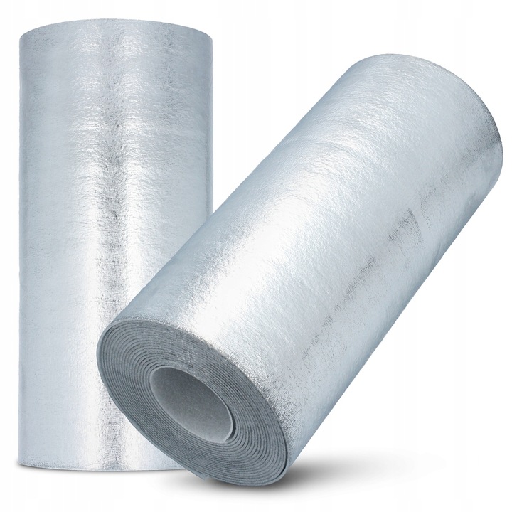 EKRAN ZAGRZEJNIKOWY ODBIJAJĄCY CIEPŁO 10m Mata Aluminiowa Pianka IZOLACYJNA