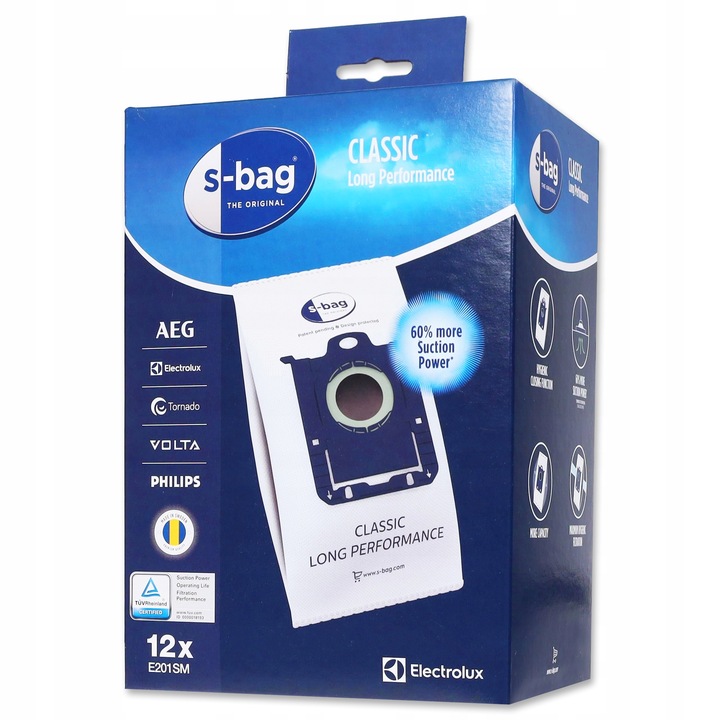 WORKI WOREK ELECTROLUX Pure D82-ALRG Silence 12szt