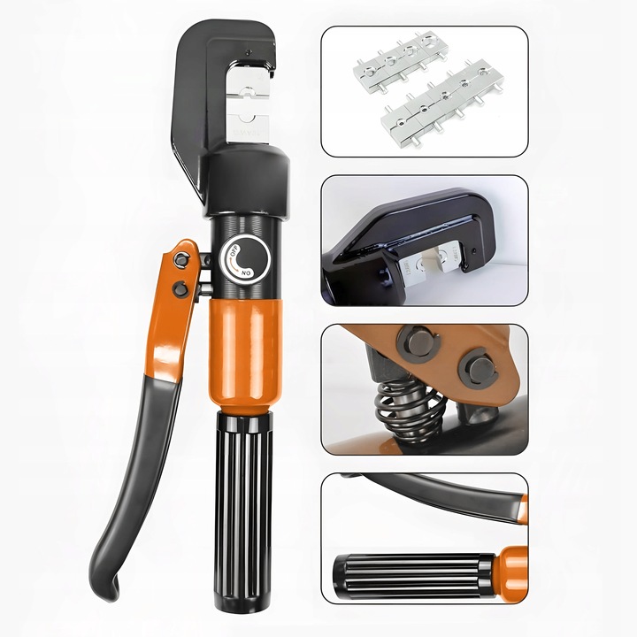 ZACISKARKA DO TULEJEK PRASKA DO KABLI SZEŚCIOKĄTNA HYDRAULICZNA +