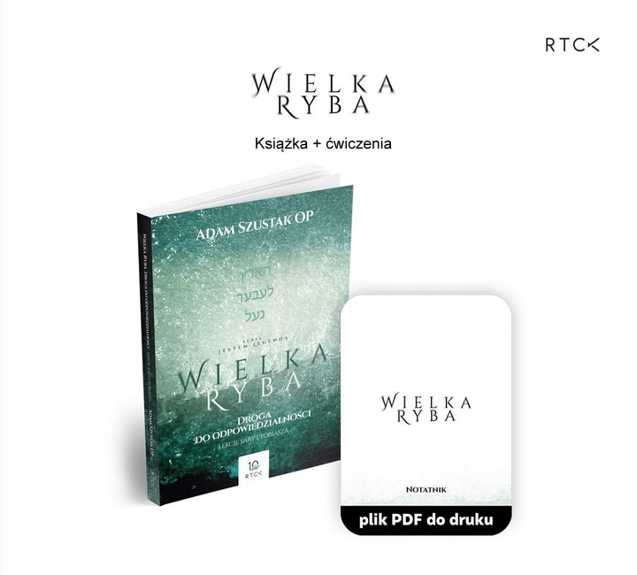 Wielka RYBA książka + ĆWICZENIA Adam SZUSTAK OP RTCK