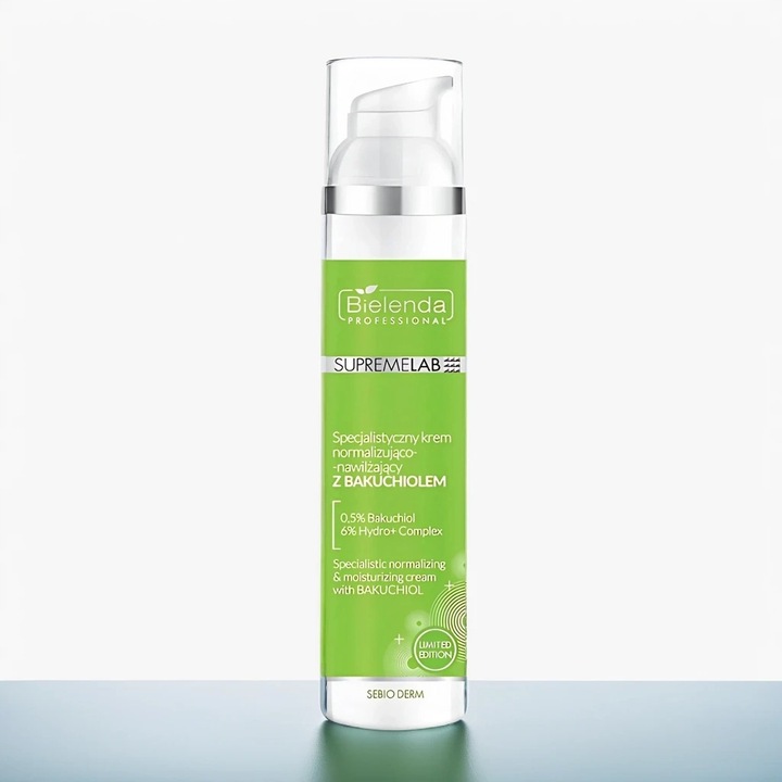 Bielenda SupremeLab Sebio Derm Krem Normalizujący z Bakuchiolem 100ml