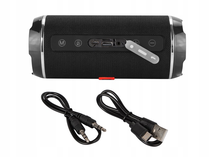 GŁOŚNIK BLUETOOTH USB SD AUX PRZENOŚNY BEZPRZEWODOWY RADIO FM WIEŻA