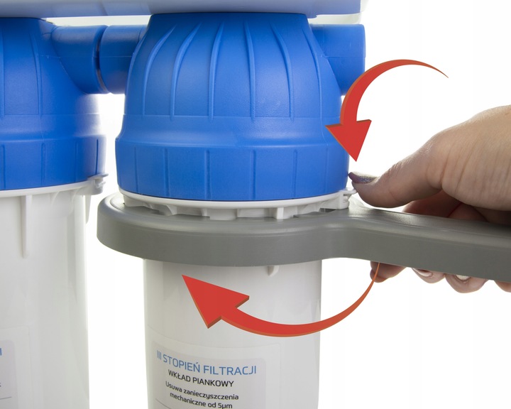 Zestaw podzlewozmywakowy trzystopniowy system filtracji Aqua FS3 Emi