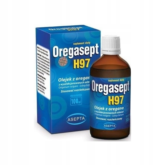 Oregasept H97 100ML olejek z oregano ASEPTA