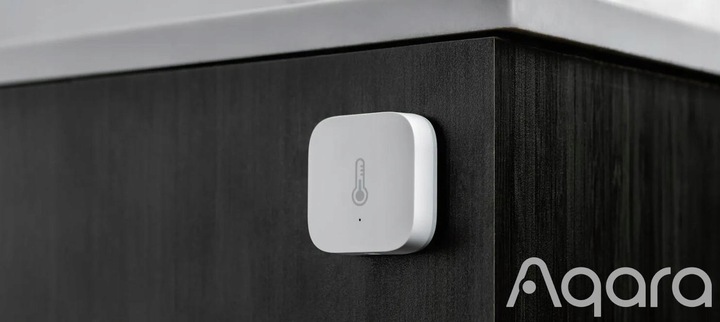 BATERYJNY CZUJNIK TEMPERATURY WILGOTNOŚCI Aqara T1 ZigBee 3.0 Apple