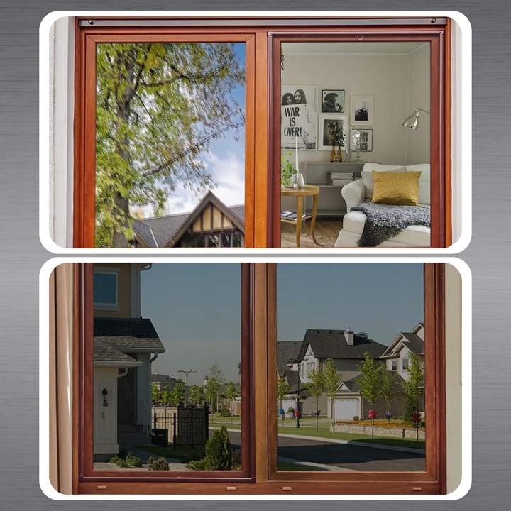 FOLIA LUSTRO WENECKIE OKIENNA SAMOPRZYLEPNA LUSTRZANA DO SZYB OKNA 50x152cm