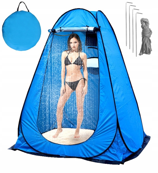 Namiot Prysznic Przebieralnia Przenośna Toaleta WC