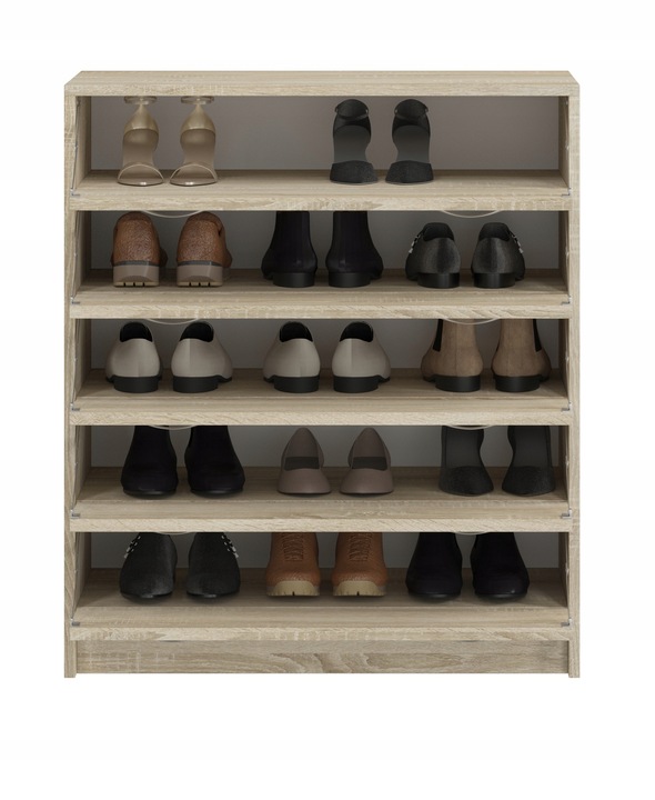 SZAFKA NA BUTY, KOMODA 5 K SONOMA 74 x 85 x 35CM PRZEDPOKÓJ