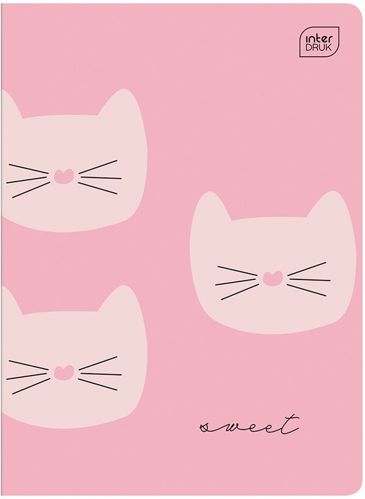 Zeszyt A5 16 Kartek Kratka Mix Wzorów Interdruk x30