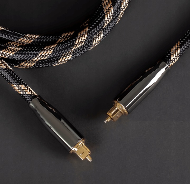 KABEL OPTYCZNY AUDIO TOSLINK PRO HQ SPDIF DIGITAL PRZEWÓD ŚWIATŁOWÓD