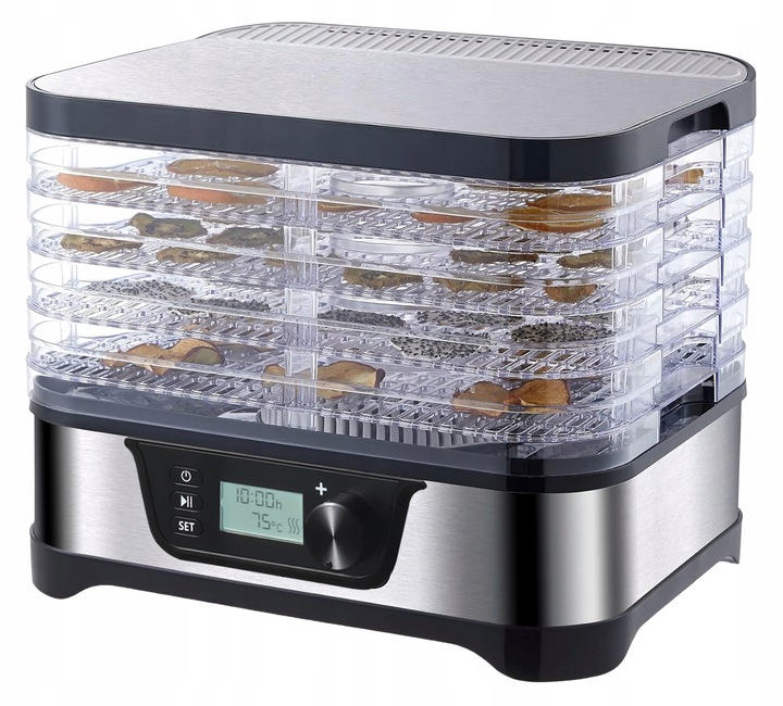 SUSZARKA DO GRZYBÓW OWOCÓW WARZYW ZIÓŁ SPOŻYWCZA TIMER - DUŻA WYSOKA