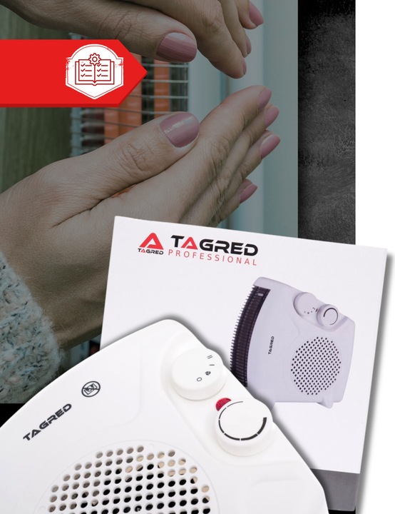 Farelka Elektryczna Termowentylator Grzejnik Ciepło Nawiew Zimno 2000W