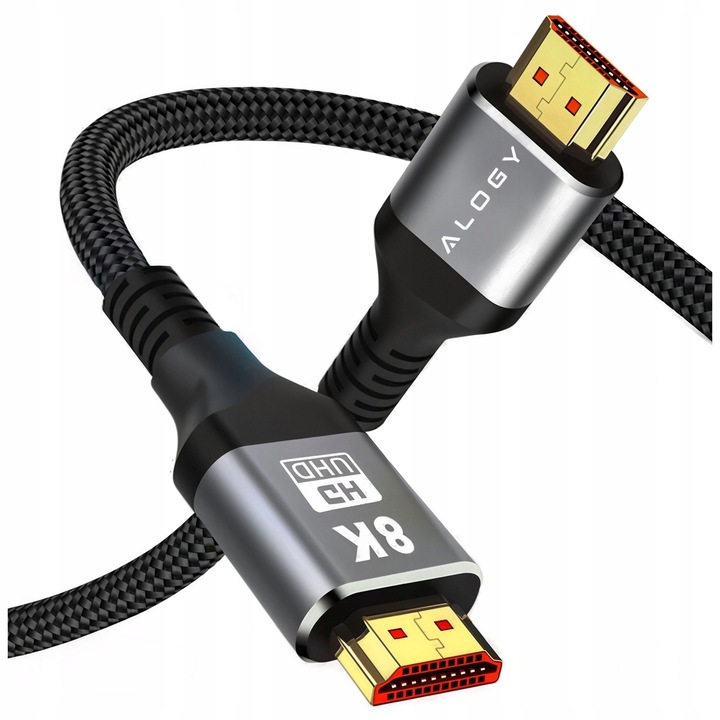Kabel HDMI 2.1 PREMIUM ULTRA High Speed 10K 8K/60HZ 4K/120 1m
