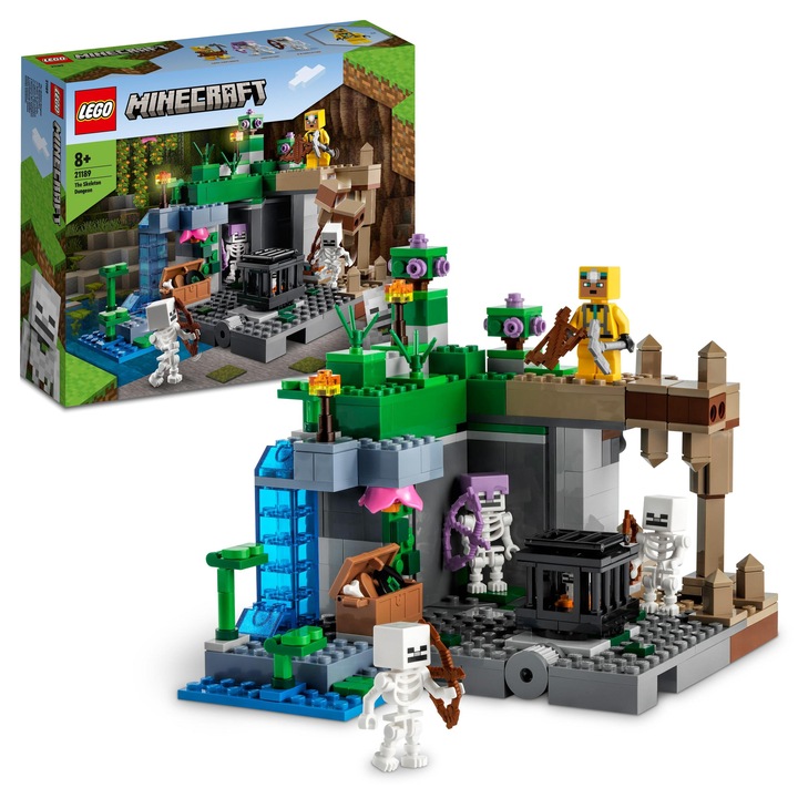 LEGO Minecraft Loch szkieletów 21189