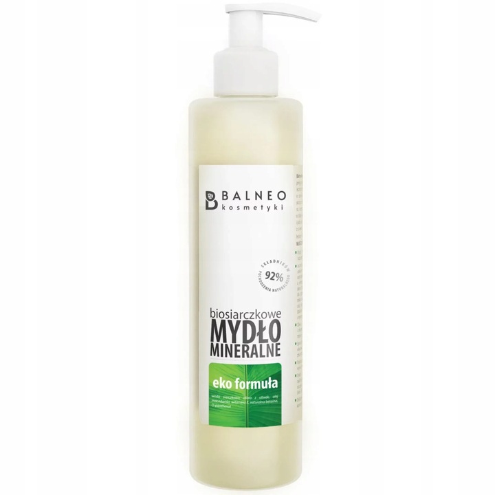 BALNEOKOSMETYKI Biosiarczkowe mydło mineralne EKO formuła 250ml