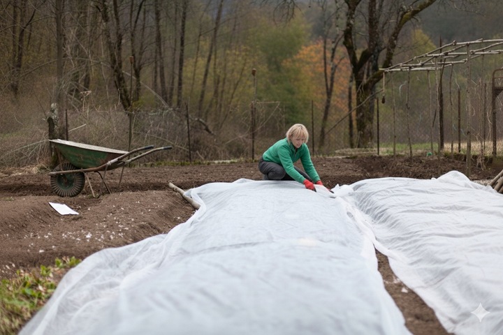 AGROWŁÓKNINA BIAŁA GF 1,6x30m 50g Jesienno/ZIMOWA OKRYCIOWA OTULINA