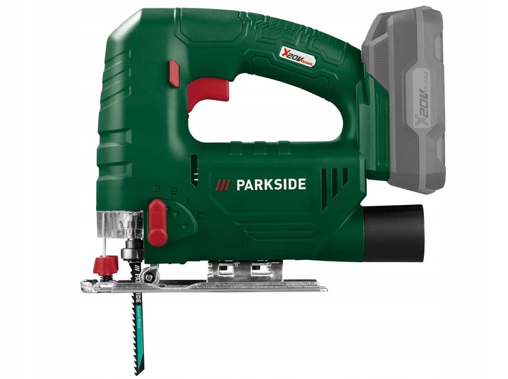 WYRZYNARKA AKUMULATOROWA PARKSIDE PSTA A1 20 V PRZECINARKA DO DREWNA