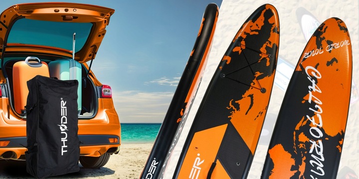 Deska SUP 365CM paddle board do pompowania plecak + wiosło Thunder