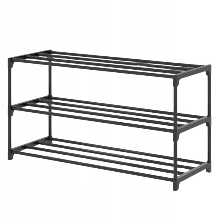 SZAFKA NA BUTY OBUWIE PÓŁKA REGAŁ STOJAK ORGANIZER 3 POZIOMY SOLIDNA