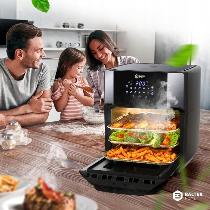 Frytkownica beztłuszczowa Balter HL-1200 12 L