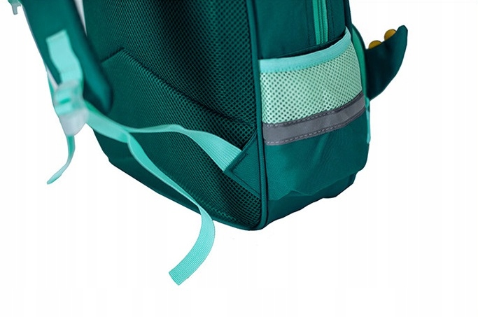 PLECAK DZIECIĘCY DLA PRZEDSZKOLAKA PODRÓŻNY DINOZAUR ZIELONY