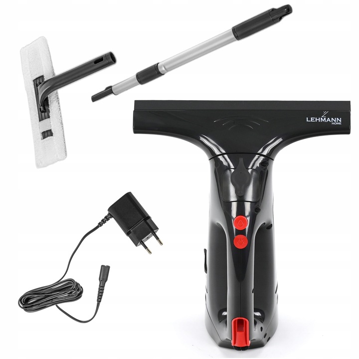 MYJKA DO OKIEN SZYB AKUMULATOROWA TELESKOP WYSOKIE OKNA + 1L PŁYNU DO