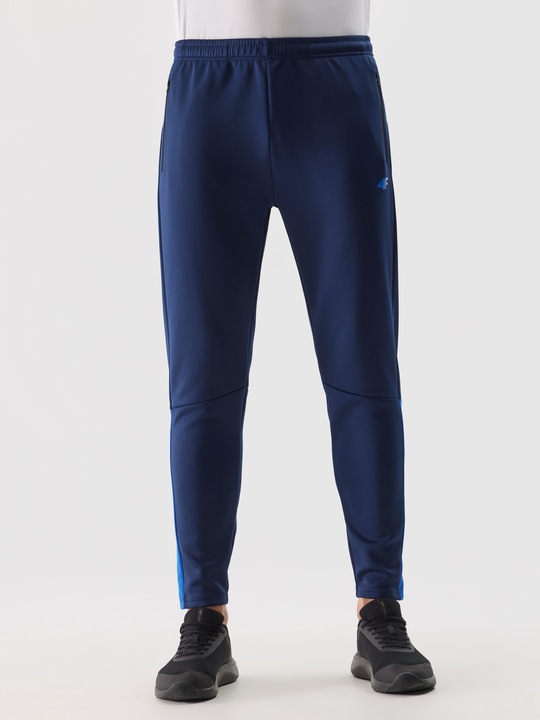 4F spodnie dresowe męskie 4FWSS24TTROM603 granatowe