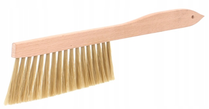 Zmiotka Miotełka pszczelarska do pszczół drewniana naturalne włosie 36cm