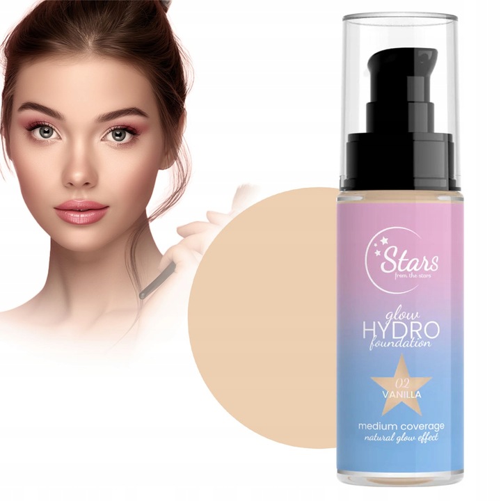 Stars from the stars podkład nawilżająco rozświetlający Glow Hydro #02