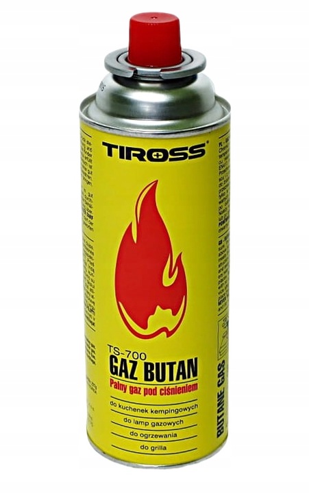 Palnik gazowy 1230 W + 6 × Kartusz gazowy 400 ml 227 g