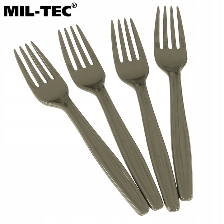 NACZYNIA TURYSTYCZNE ZESTAW DLA 4 OSÓB 26 CZĘŚCI MIL-TEC Camping Table OLIV