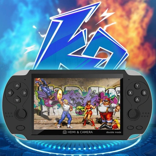 MINI konsola przenośna do gier RETRO x7 POLSKIE MENU 1000 GIER + KABEL