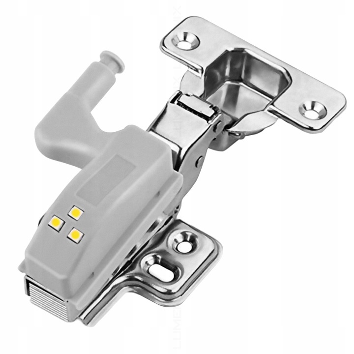 Zestaw 10x Lampka do szafki ZAWIAS DRZWI 3x LED NW
