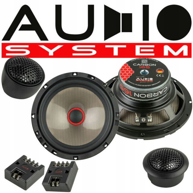 Audio System Carbon 165 System Głośniki samochodowe 16,5cm 165mm