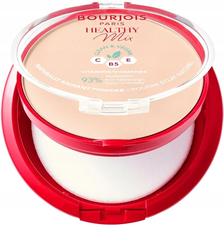 Bourjois Healthy Mix Puder Prasowany z Witaminami Do Twarzy 01 02 03