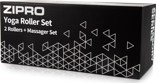 WAŁEK ROLLER Zestaw do masażu (3 elem.) - ZIPRO