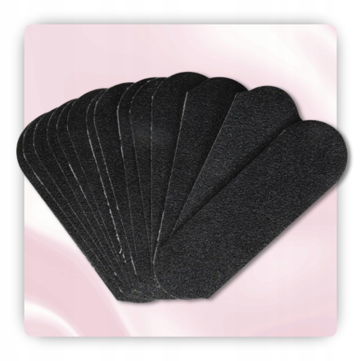 Wkłady do tarki do stóp CUCCIO wymienne Czarne gradacja 80 50szt