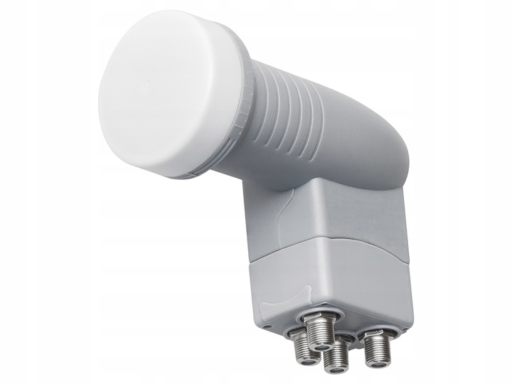 KONWERTER SATELITARNY ULTRA 4K UHD QUAD 4 GNIAZDA POCZWÓRNY