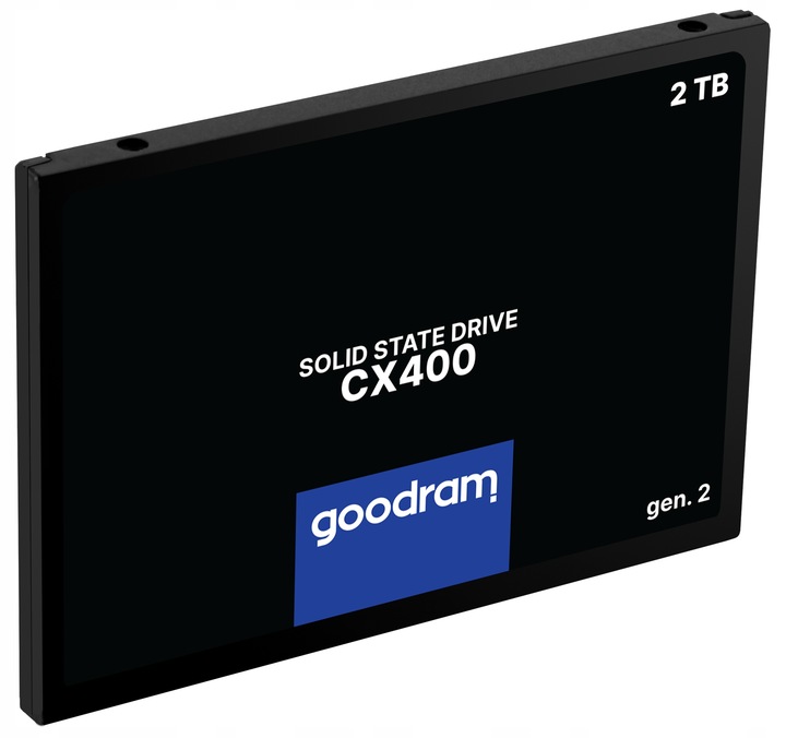 Dysk SSD GOODRAM 2TB CX400 G.2 2,5 SATA3 3D technologia 3D NAND Flash
