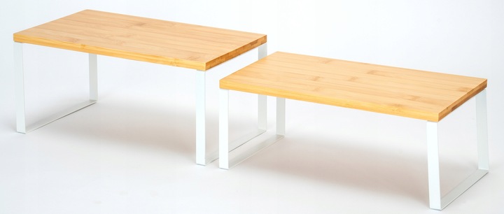 REGAŁ KUCHENNY NA PRZYPRAWY DREWNIANY PÓŁKA ORGANIZER STOJAK BIUROWY