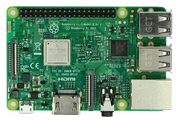 Raspberry Pi 3 model B WiFi Bluetooth 1GB RAM 1,2GHz