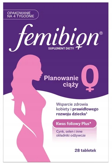 Femibion 0 planowanie ciąży 28 tabletek