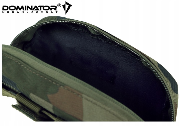 ETUI NA OKULARY TWARDE KIESZEŃ MOLLE DOMINATOR Z KARABIŃCZYKIEM MORO