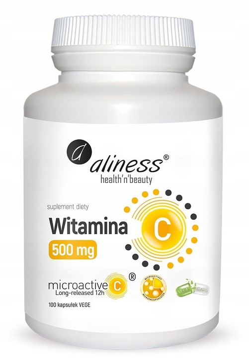 Aliness WITAMINA C 500mg PRZEDŁUŻONE UWALNIANIE