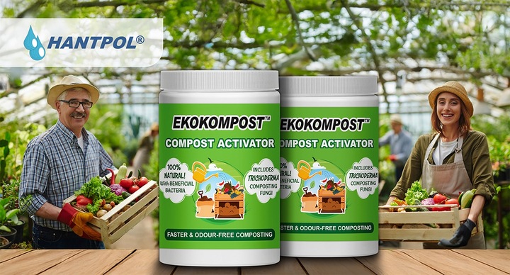 Koncentrat, przyspieszacz kompostowania aktywator kompostu EKOKOMPOST