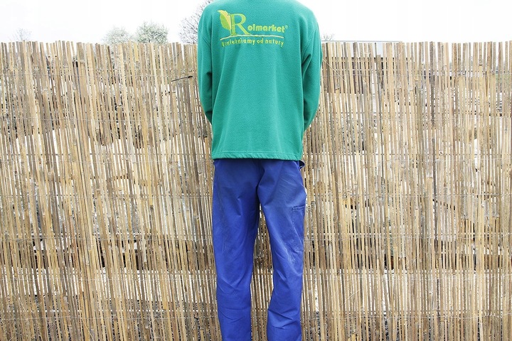 MATA BAMBUSOWA OSŁONOWA NA PŁOT OGRODZENIE OSŁONA NA BALKON BAMBUS