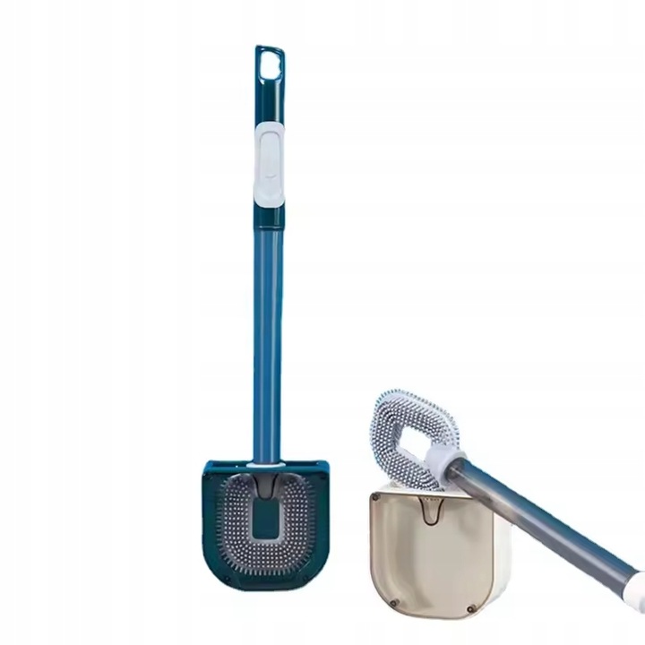 SZCZOTKA TOALETOWA Z DOZOWNIKIEM CZYSZCZENIA TOALETY WC WISZĄCA