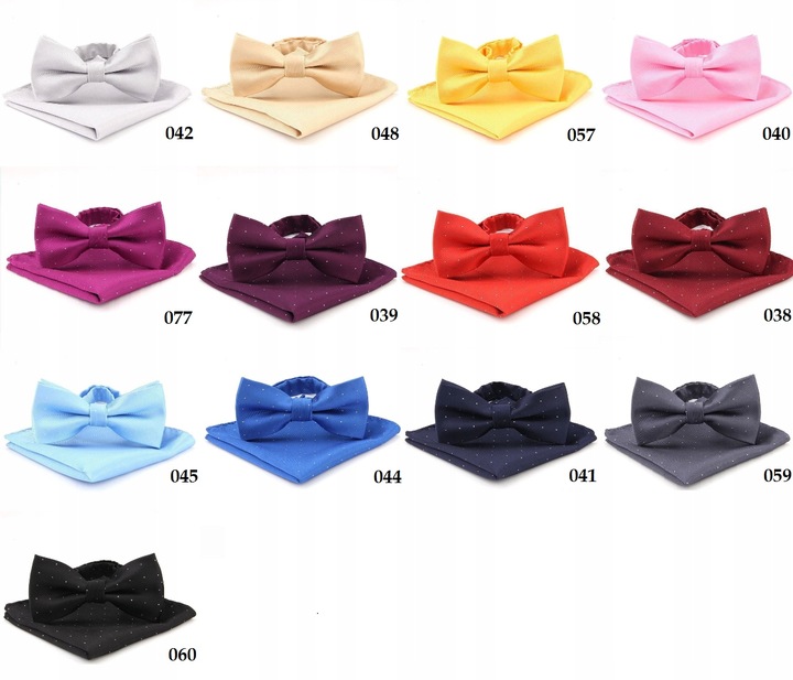 MUCHA męska granatowa i POSZETKA do garnituru