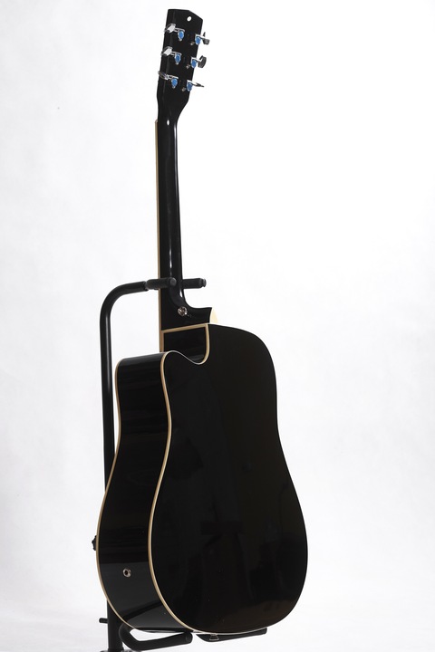 Gitara e-akustyczna Harley Benton D-120CE BK