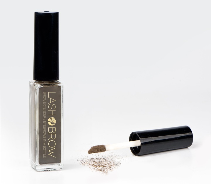 Lash Brow Puder do brwi wlókna Brwi w butelce Cold Espresso 9g